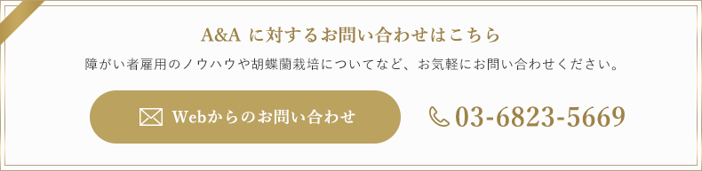 A&Aに対するお問い合わせはこちら